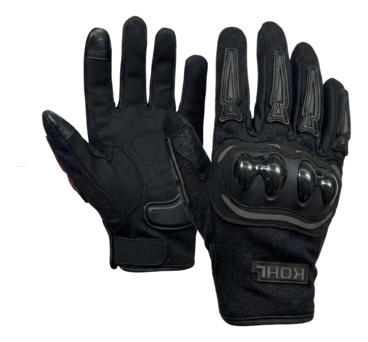 GUANTES VEL KOHL SPARK NEGRO TEXTIL - Talla: L