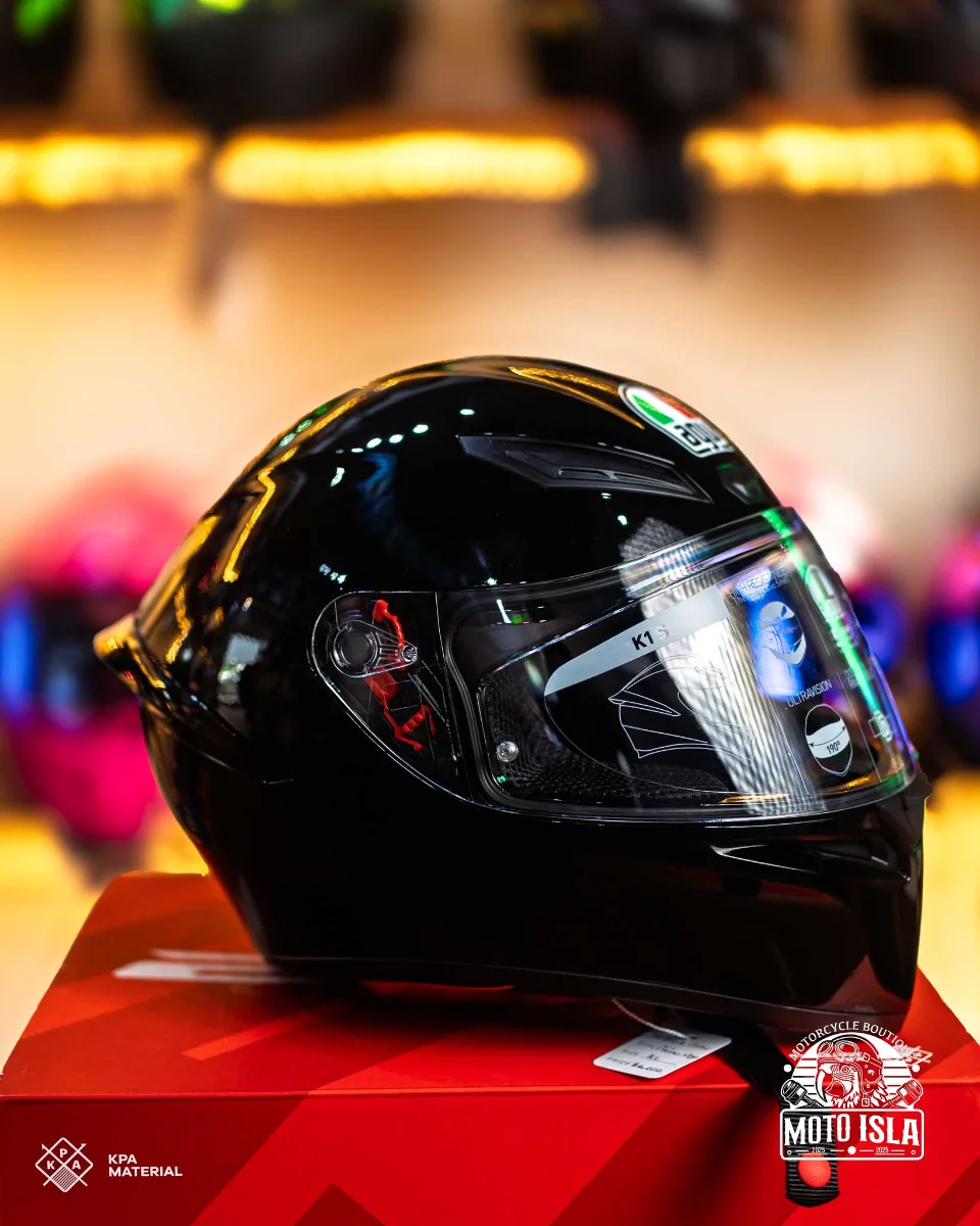 CASCO CERRADO AGV K-1 E2206 MONO XL NEGRO