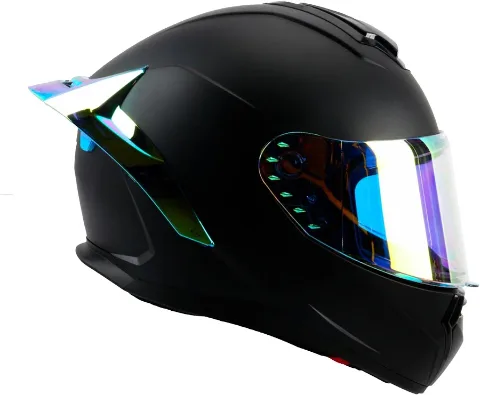 CASCO CERRADO R7 RACING DELTA DOT S NEGRO MATE