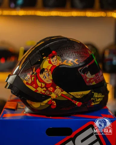 CASCO EDGE ABATIBLE ROCKET DOT CHAPULIN COLORADO L