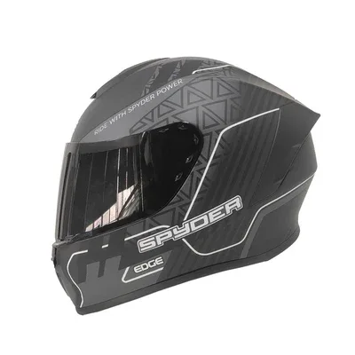 CASCO EDGE INTEGRAL FRANKIE SPYDER GRIS BRILLANTE XL