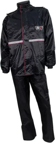 IMPERMEABLE R7 RACING XXL NEGRO