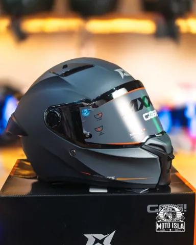 CASCO AXXIS FENIX SOLID A12 SOLID TITANIUM MATE XL
