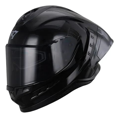 CASCO CERRADO R7 RACING STRYKER XXL NEGRO