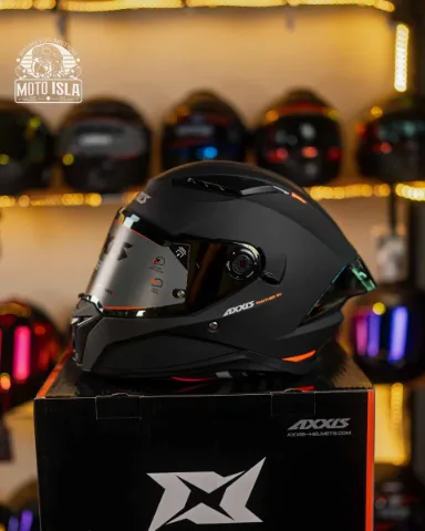 CASCO AXXIS PANTHER NEGRO MATTE XXL