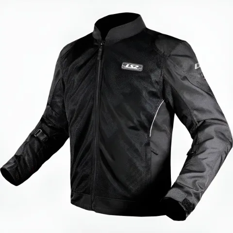 CHAMARRA DEPORTIVA LS2 AIRY EVO M NEGRO TEXTIL