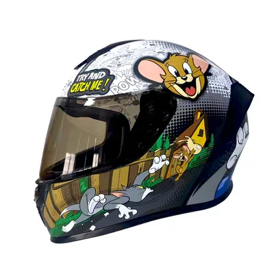 CASCO EDGE INTEGRAL / DC FRANKIE TOM & JERRY BRILLANTE XL