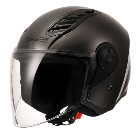 CASCO ABIERTO LS2 AIRFLOW II S JEANS XXL TITANIUM OF616