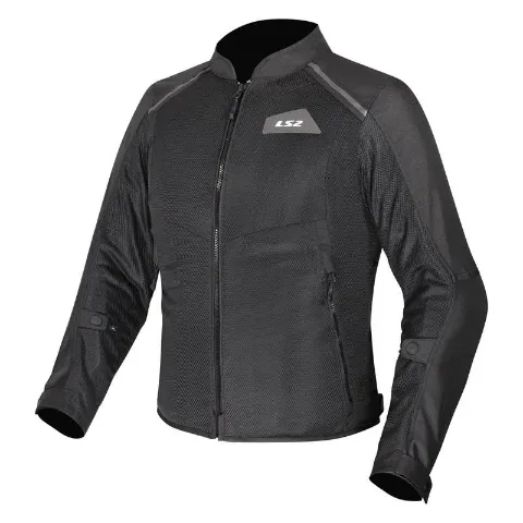 CHAMARRA DEPORTIVA LS2 BREEZE L NEGRO TEXTIL