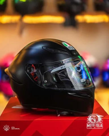 CASCO CERRADO AGV K-1 E2206 XXL NGO/MATE