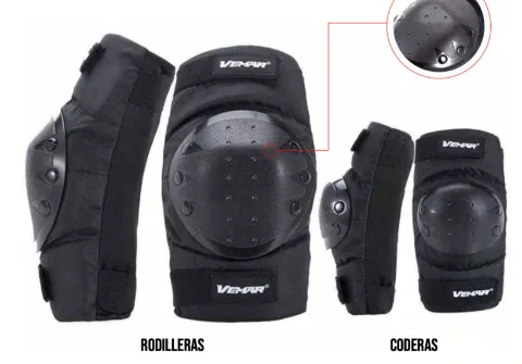 RODILLERAS CON CODERAS VEMAR S183 XL