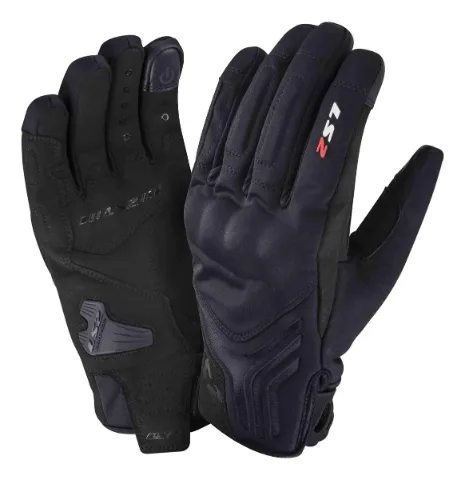 GUANTES VEL LS2 JET 2 TEXTIL - XL / NEGRO