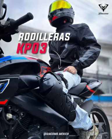 RODILLERA ONES AGAIN KP03 NEGRAS