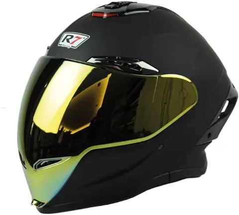 CASCO CERRADO R7 RACING ARROW NEGRO MATE